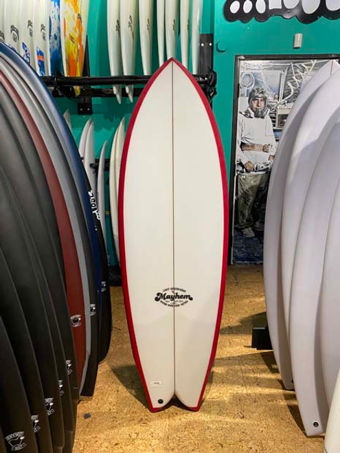 Lost Round Nose Fish Retro Surfboard