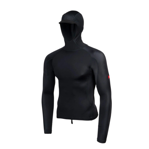 FLORENCE MARINE X LONG SLEEVE HOODED RASHGUARD(FMSS00030-BLK) FLORENCE MARINE X LONG SLEEVE HOODED RASHGUARD(FMSS00030-BLK)