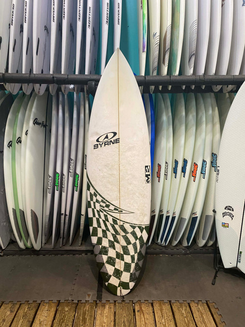 6'6 BYRNE CUSTOM USED SURFBOARD (218093-1)