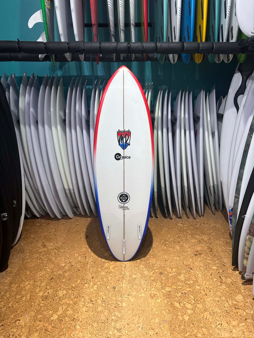 5'4 LOST CALIFORNIA TWIN PIN USED SURFBOARD (249588)