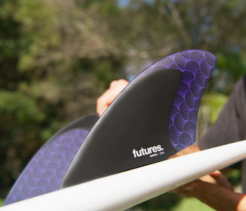 FUTURES TWIN VF RASTA HC KEEL FINS- Catalyst