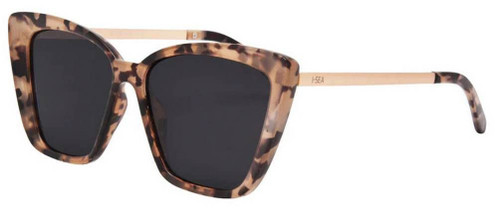 I-SEA Women's Sunglasses - Aloha Fox (BLONDE TORT/SMOKE POLARIZED) (SW)