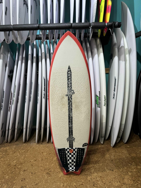 5'4 LOST LIGHTSPEED RNF 96 USED SURFBOARD (240513)