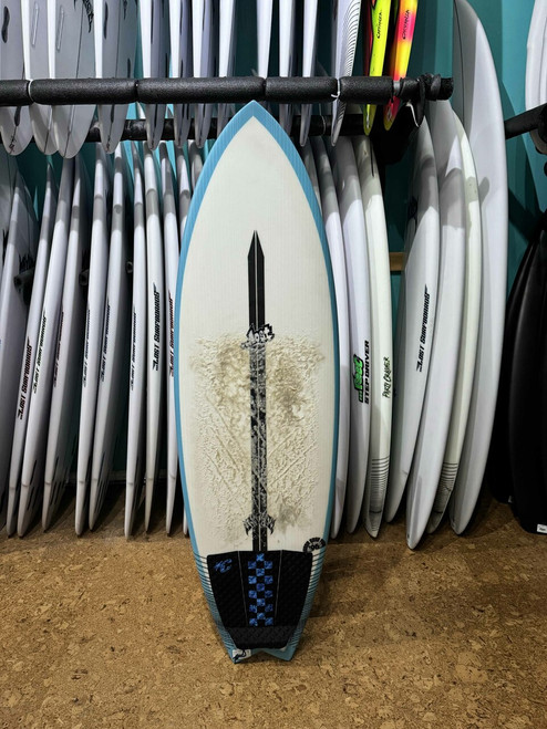 5'5 LOST LIGHTSPEED RNF 96 USED SURFBOARD (240787)
