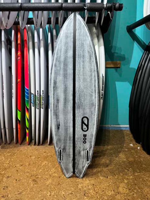 5'7 FIREWIRE IBOLIC VOLCANIC GREAT WHITE TWIN SURFBOARD (7232718)