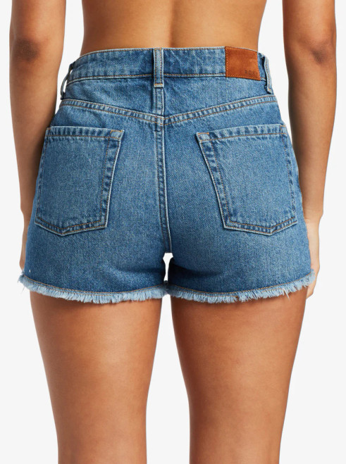 ROXY NEW SWELL DENIM SHORT (ARJDS03030)