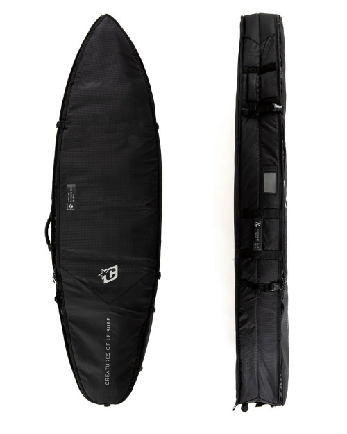 7'1 CREATURES SHORTBOARD TRIPLE DT2.0 BOARDBAG (CS32171BKSI)
