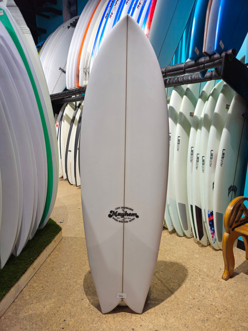 Lost Round Nose Fish Retro Surfboard