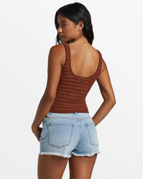 BILLABONG HOT SHOT CROCHET TANK TOP (ABJSW00277)