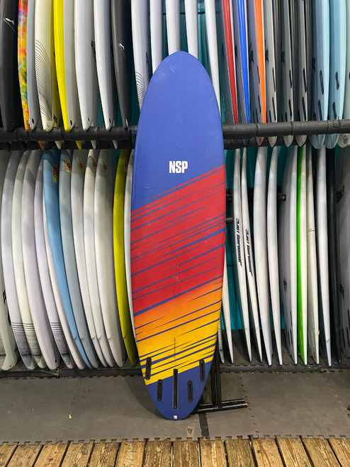 7'2 NSP FUNSHAPE USED SURFBOARD (0019)