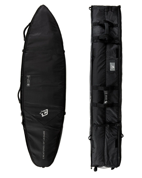 6'3 CREATURES SHORTBOARD MULTI TOUR DT2.0 BOARDBAG (CS62163BKSI)