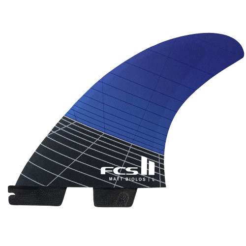 FCS II MATT BIOLOS TRI LARGE FIN SET (FMBL-PC05-LG-TS-R)
