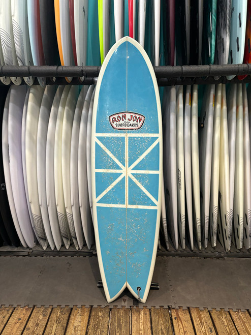 6'6 RON JON CUSTOM USED SURFBOARD- Catalyst