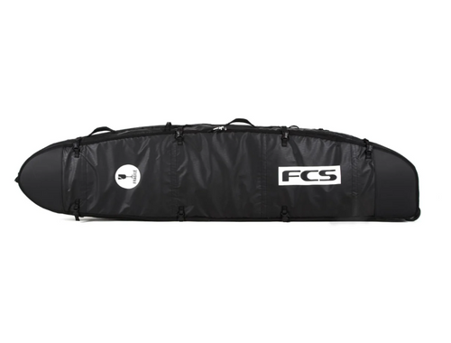 9'2 FCS TRAVEL 2 WHEELIE LONGBOARD BOARDBAG (BT2-902-LW-BGY)