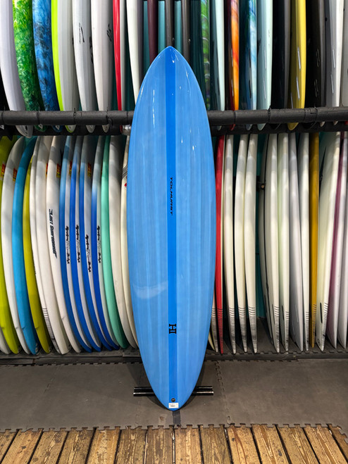 6'10 HARLEY INGLEBY MID 6 MINI TWIN THUNDERBOLT SURFBOARD (HI-MD6TWN-TBR-610-OCNBLU)