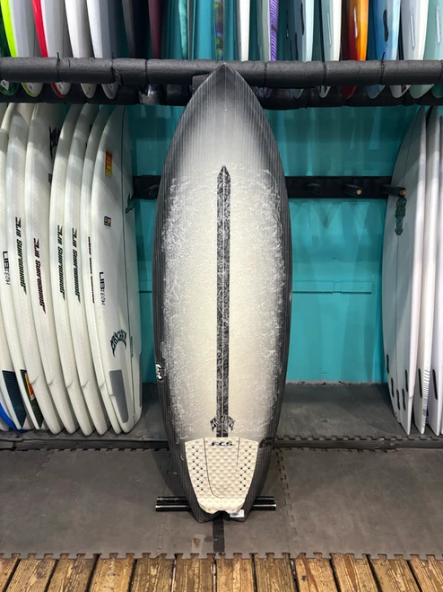 5'8 LOST LIGHTSPEED RNF 96 USED SURFBOARD (261475)