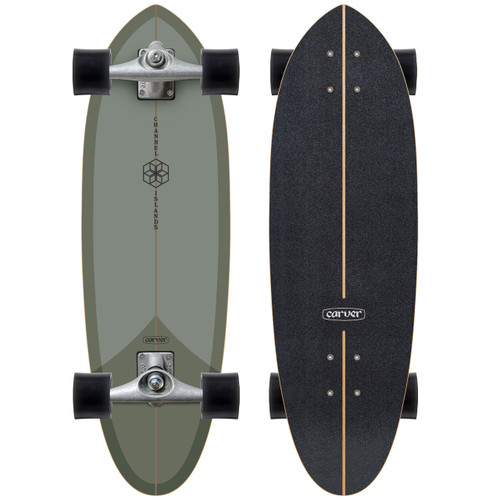 CARVER CX 32.5'' CI MID SAGE SURFSKATE COMPLETE (C1012011301) CARVER CX 32.5'' CI MID SAGE SURFSKATE COMPLETE (C1012011301)