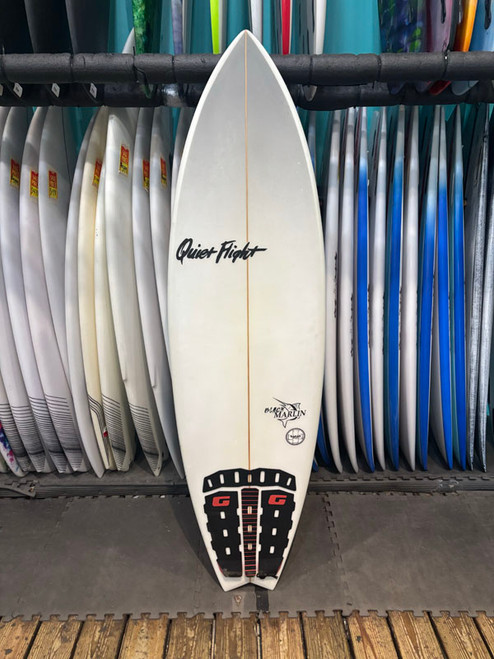 6'0 QUIET FLIGHT BLACK MARLIN USED SURFBOARD (61796)