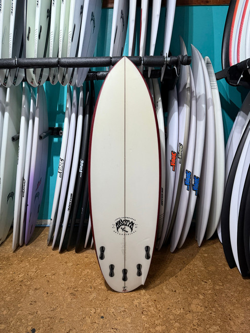 5'10 LOST MAYSYM GOOFY FOOT USED SURFBOARD (194701.)