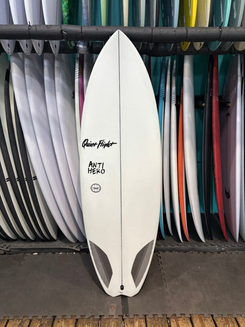 5'8 QUIET FLIGHT ANTIHERO SURFBOARD (63573) 5'8 QUIET FLIGHT ANTIHERO SURFBOARD (63573)