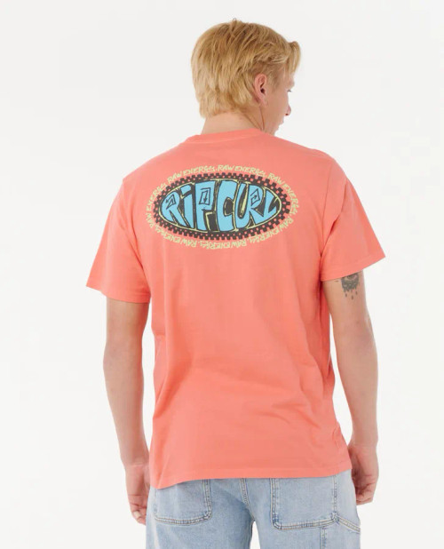 RIPCURL RAW ENERGY DE OVAL TEE (0TPMTE-2367)