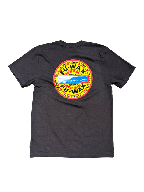 FU WAX WARM WATER LOGO TEE (BLACK) FU WAX WARM WATER LOGO TEE (BLACK)