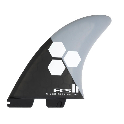 FCS II AL MERRICK TWIN + STABILISER FIN SET (FAMX-PC03-MD-TS-R) FCS II AL MERRICK TWIN + STABILISER FIN SET (FAMX-PC03-MD-TS-R)