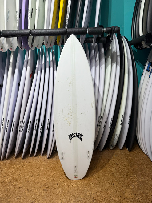 5'8 LOST LIGHTSPEED II SUB DRIVER 3.0 SQUASH USED SURFBOARD (283233)