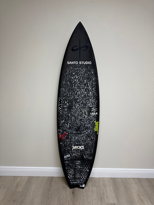 6'2 LOST BLACKSHEEP SUB DRIVER 3.0 SWALLOW USED SURFBOARD (275785)