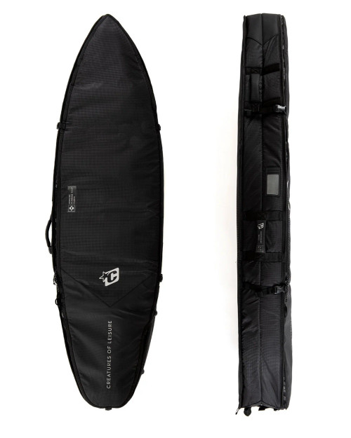 7'6 CREATURES SHORTBOARD TRIPLE BOARDBAG (CS32176BKSI)