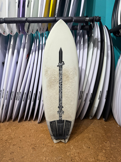 5'7 LOST LIGHTSPEED RNF 96 WIDE USED SURFBOARD (245584)