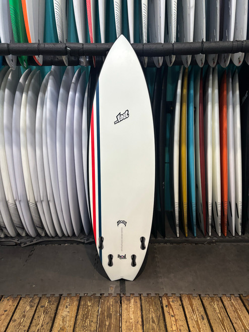 6'0 LOST BLACKSHEEP MOD QUAD USED SURFBOARD (117830)
