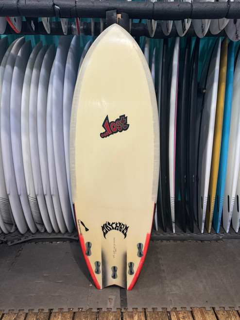 5'6 LOST BLACKDART PUDDLE FISH USED SURFBOARD (167414)