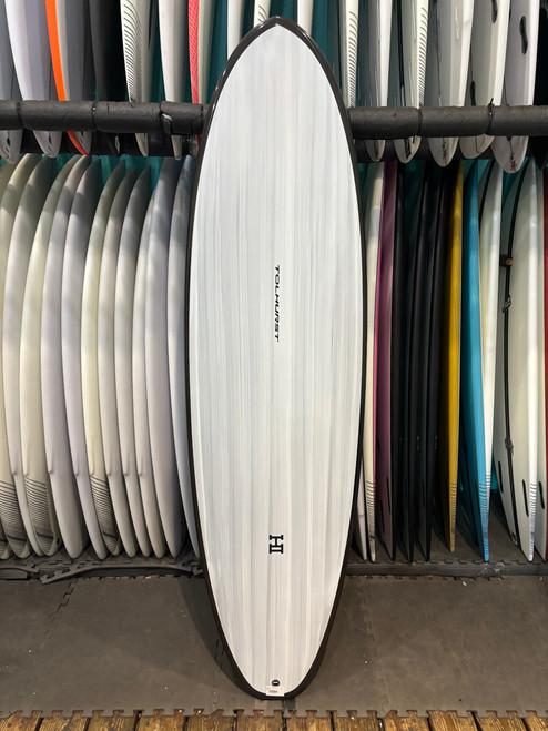 6'6 HARLEY INGLEBY MOE MINI THUNDERBOLT BLACK SURFBOARD (2310961)