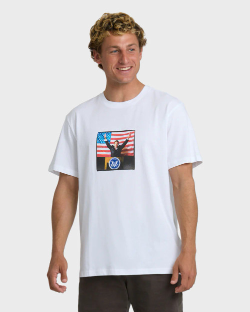 BILLABONG A.I. 4 PRES PREMIUM SHORT SLEEVE T-SHIRT (24A521617-WHT)