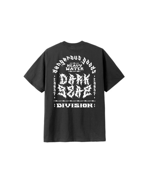 DARK SEAS HEAVY WATER TEE (304600022-BLK)