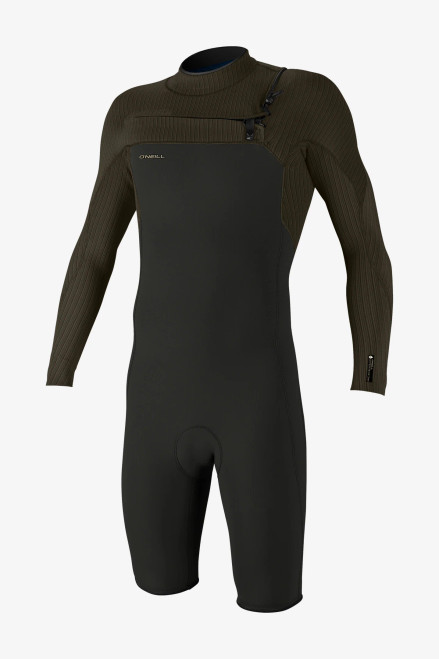 ONEILL HYPERFREAK 2MM CZ LS SPRING SUIT (5496-RAVEN/ARMY)