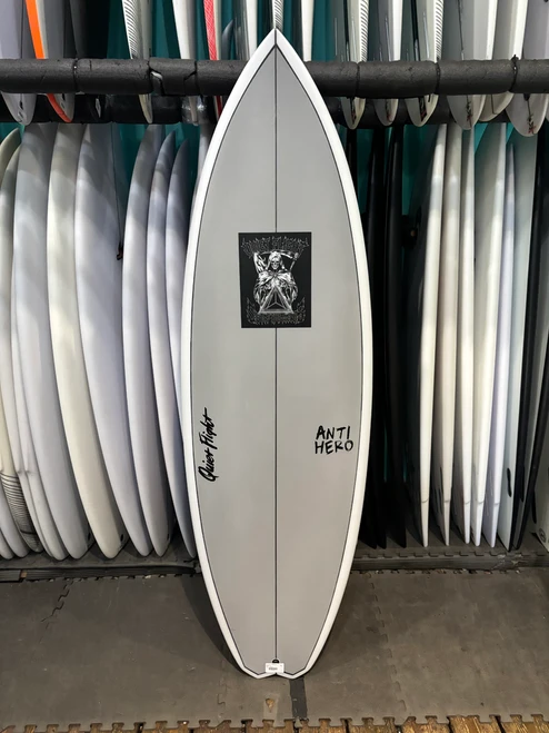 6'0 Quiet Flight Antihero Surfboard - Poly, 40.3L