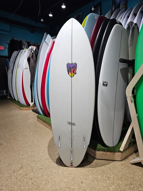 5'5 Lost California Twin Pin Used Surfboard - Poly, 27.5L