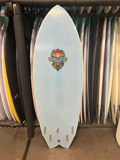 5'7 LOST LIBTECH RNF RETRO FISH SURFBOARD (05262506)