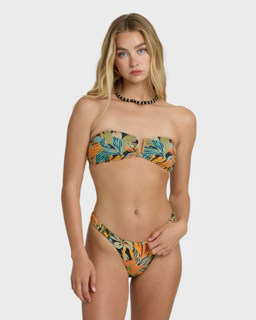Billabong Des Tropiques Sunni Scrunch Tiny Bikini Bottom