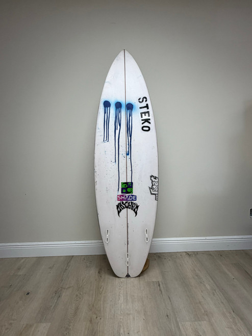 5'10 LOST SUB DRIVER PRO USED SURFBOARD (287128)