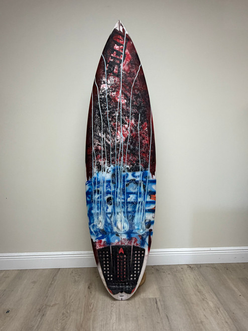 5'10 LOST SUB DRIVER PRO USED SURFBOARD (287129)