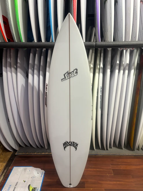 6'1 Lost F-1 Squash Surfboard - Poly, 31.1L