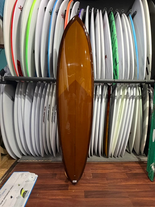 7'10 Christenson C-Bucket Surfboard - Poly, 53L