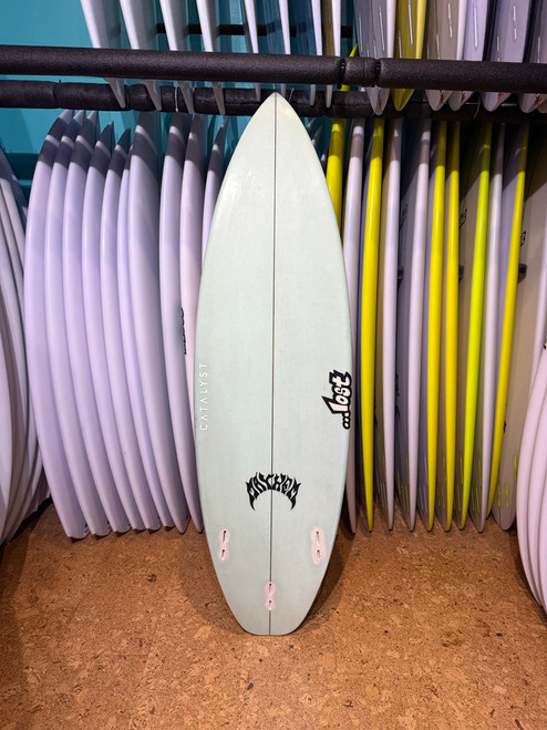 5'7 LOST LITTLE WING STRINGERED EPS USED SURFBOARD (256199)