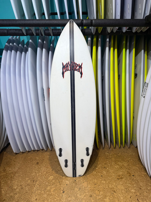 5'10 LOST LIGHTSPEED RAD RIPPER USED SURFBOARD (110497B)