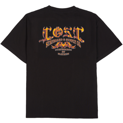 LOST CLOTHING ARCHED GNARLY LOGO BOXY TEE (10511322)