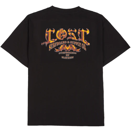 Lost Clothing Arched Gnarly Logo Boxy Tee