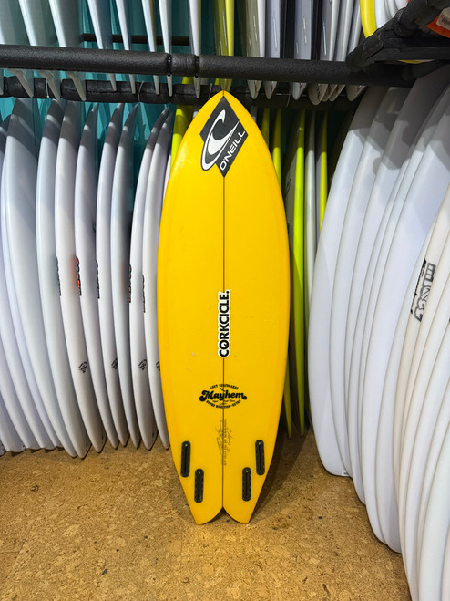 5'5 LOST RNF RETRO USED SURFBOARD (193331)